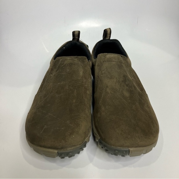 Merrell barefoot life jungle glove Mocs in gunsmoke men’s size 11 suede leather - Picture 2 of 9